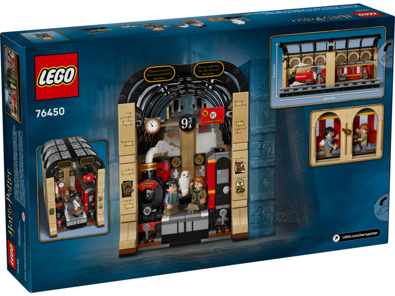 LEGO Harry Potter - Knižní zarážka: Spěšný vlak do Bradavic