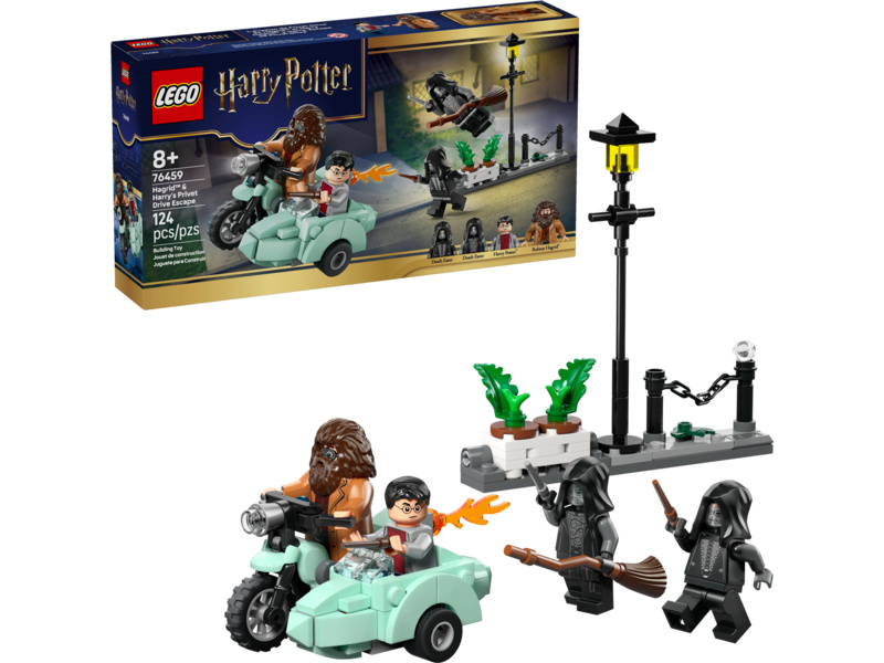 LEGO Harry Potter - Hagrid™ a Harryho útěk ze Zobí ulice