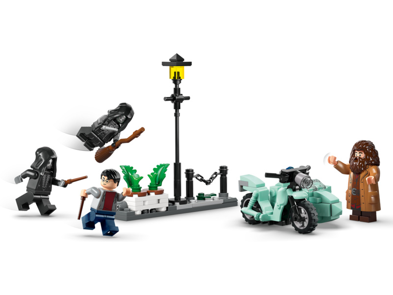 LEGO Harry Potter - Hagrid™ a Harryho útěk ze Zobí ulice