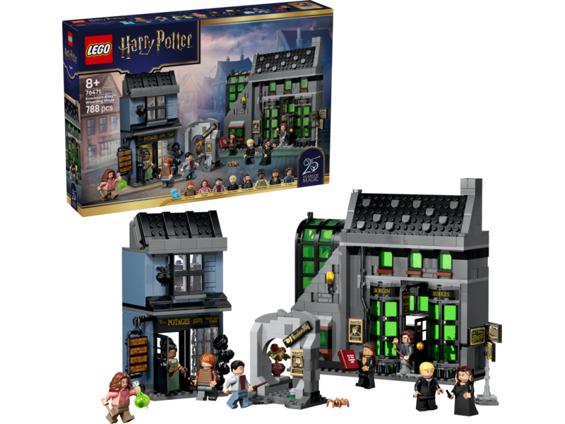 LEGO Harry Potter - Kouzelnické obchody v Obrtlé ulici