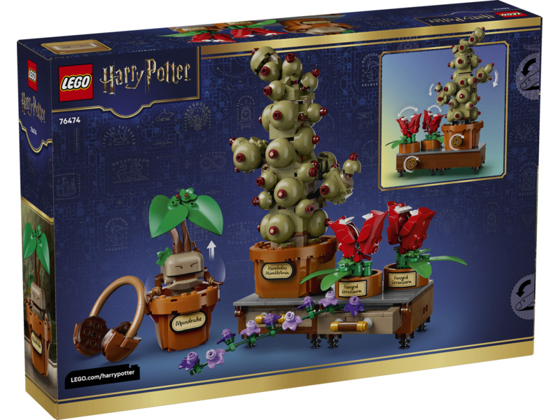 LEGO Harry Potter - Rostliny z hodiny bylinkářství v Bradavicích
