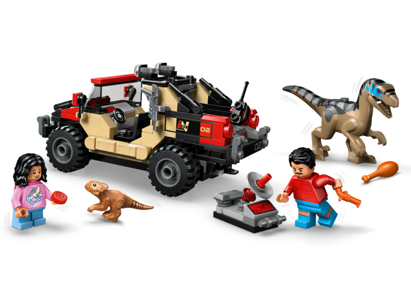 LEGO Jurassic World - Únik před raptorem v terénním autě