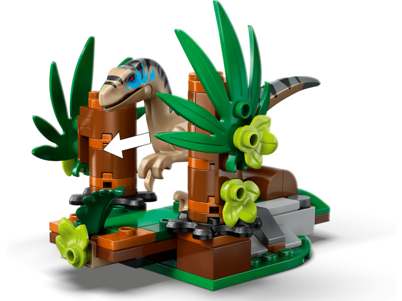 LEGO Jurassic World - Únik před raptorem v terénním autě