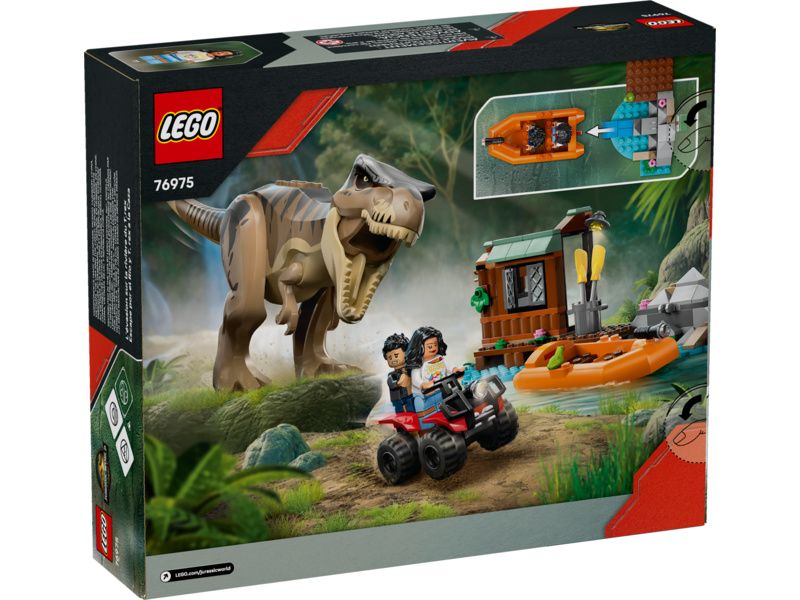 LEGO Jurassic World - T-rex a útěk po řece