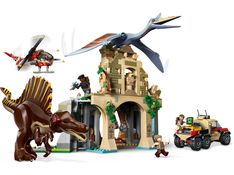 LEGO Jurassic World - Letecká mise se spinosaurem a quetzalcoatlem