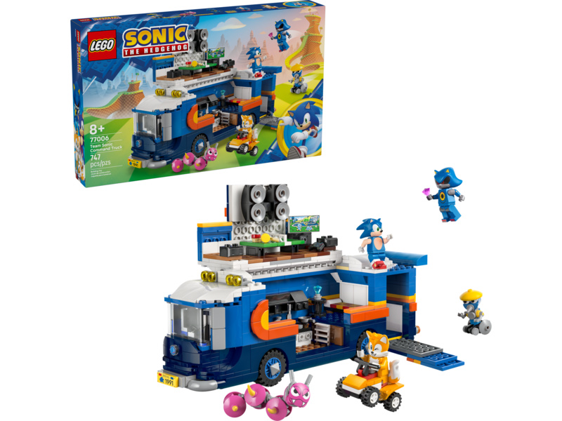 LEGO Sonic the Hedgehog - Velitelské vozidlo týmu Sonic