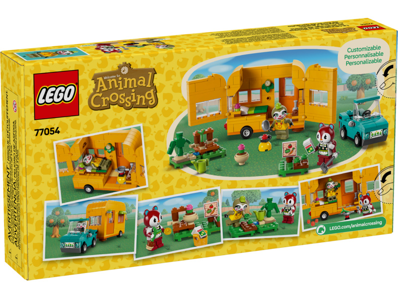LEGO Animal Crossing - Leif, karavan a zahradnictví
