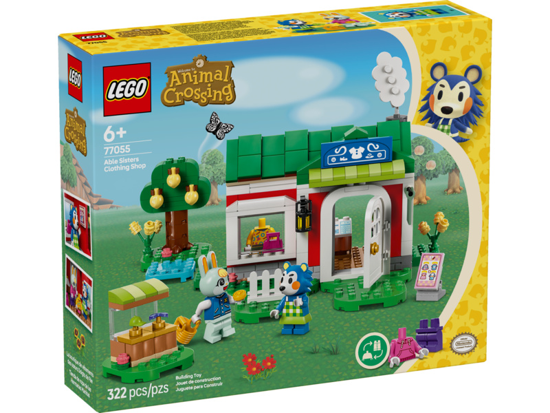 LEGO Animal Crossing - Obchod s oblečením Able Sisters