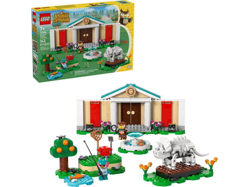 LEGO Animal Crossing - Blathers a jeho muzejní sbírka