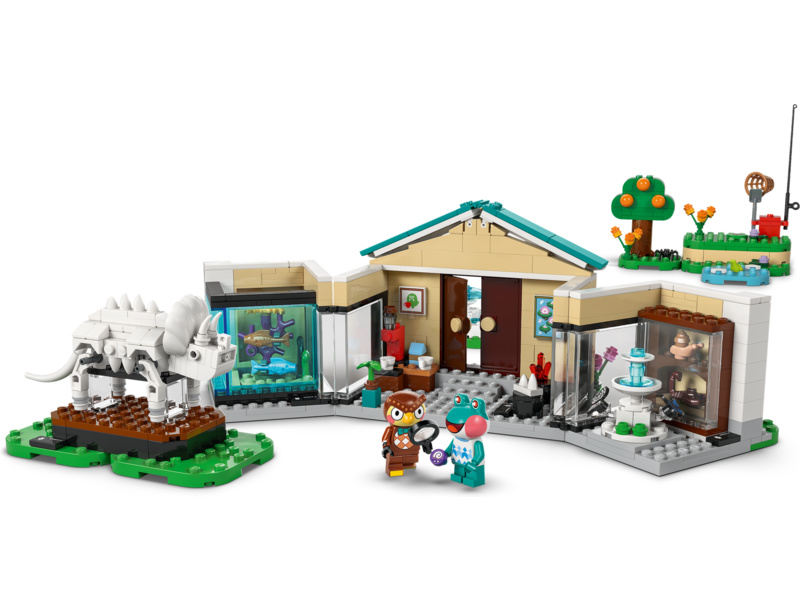 LEGO Animal Crossing - Blathers a jeho muzejní sbírka