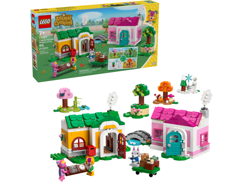 LEGO Animal Crossing - Tvořivé domečky: Zábavná roční období