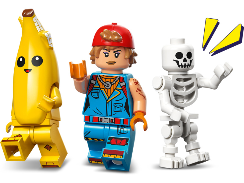 LEGO Fortnite - Peely a Sparkplug a jejich tábořiště