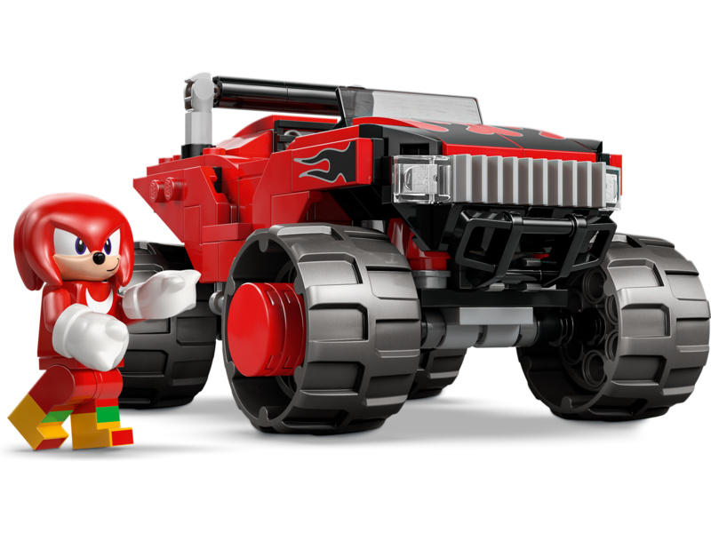 LEGO Sonic the Hedgehog - Silver a jeho auto vs. Knuckles a jeho monster truck