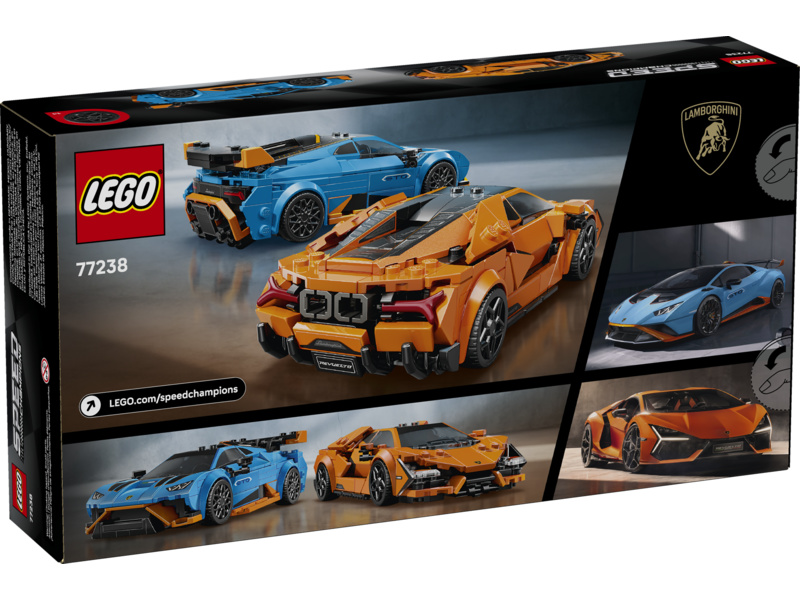 LEGO Speed Champions - Lamborghini Revuelto a Huracán STO