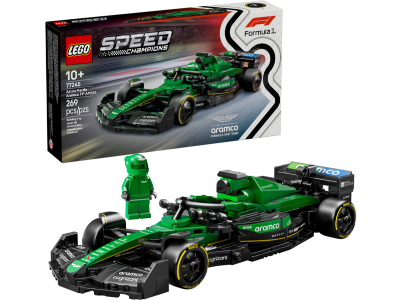 LEGO Speed Champions - Závodní auto Aston Martin Aramco F1 AMR24