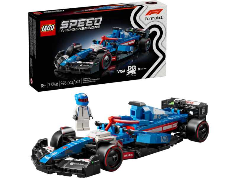 LEGO Speed Champions - Závodní auto Visa Cash App RB VCARB 01 F1