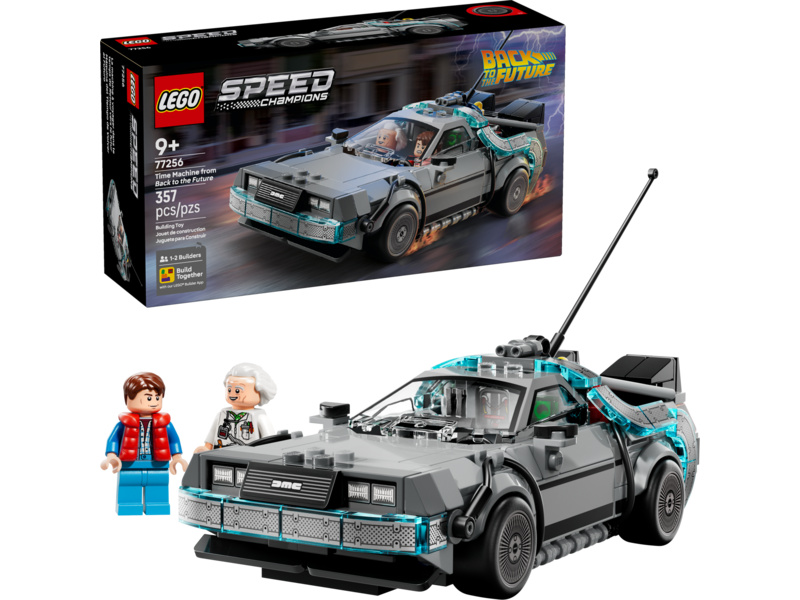 LEGO Speed Champions - Stroj času z filmu Návrat do budoucnosti