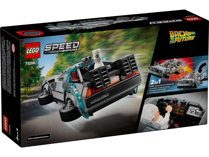 LEGO Speed Champions - Stroj času z filmu Návrat do budoucnosti