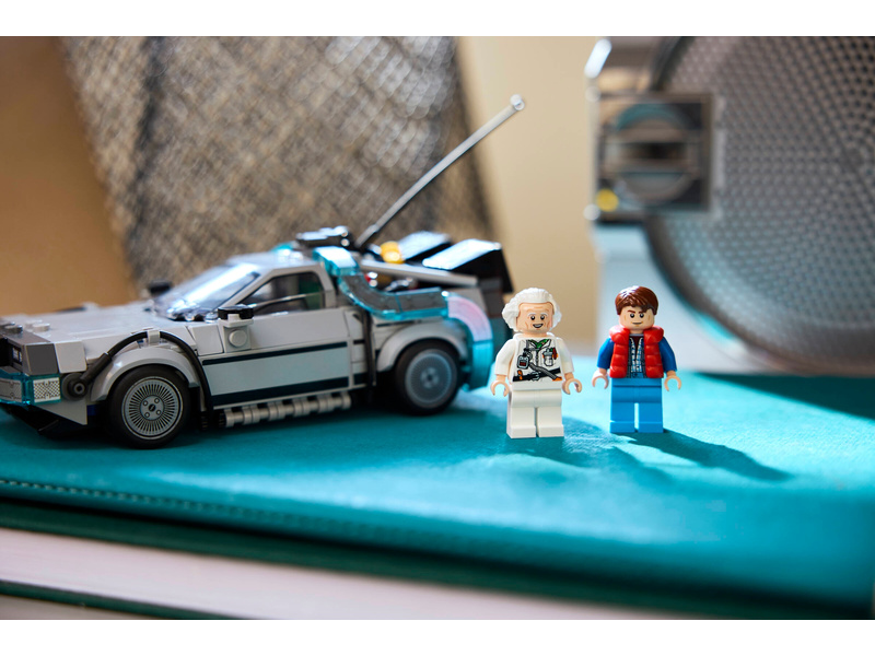 LEGO Speed Champions - Stroj času z filmu Návrat do budoucnosti