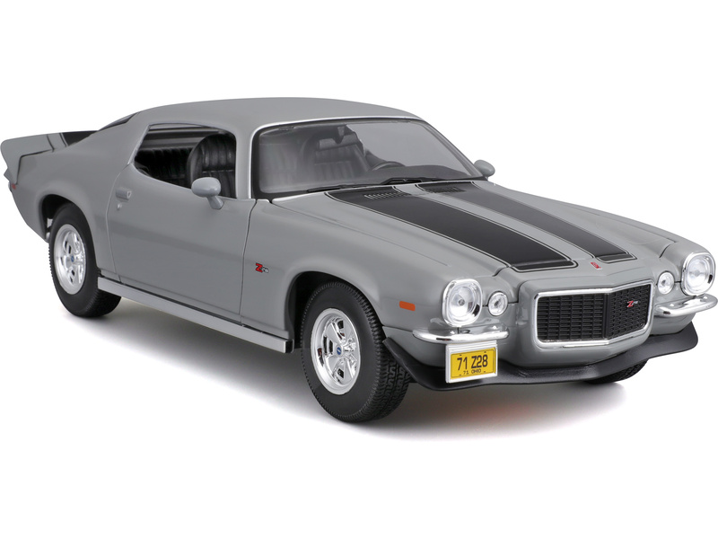 Maisto Chevrolet Camaro 1971 1:18 šedá