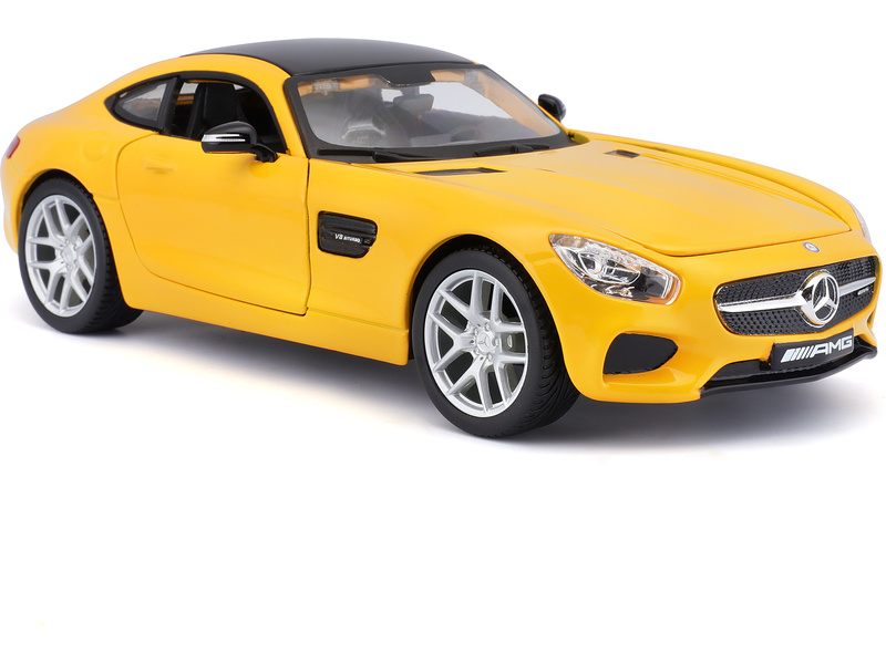 Maisto Mercedes-AMG GT 1:24 žlutá