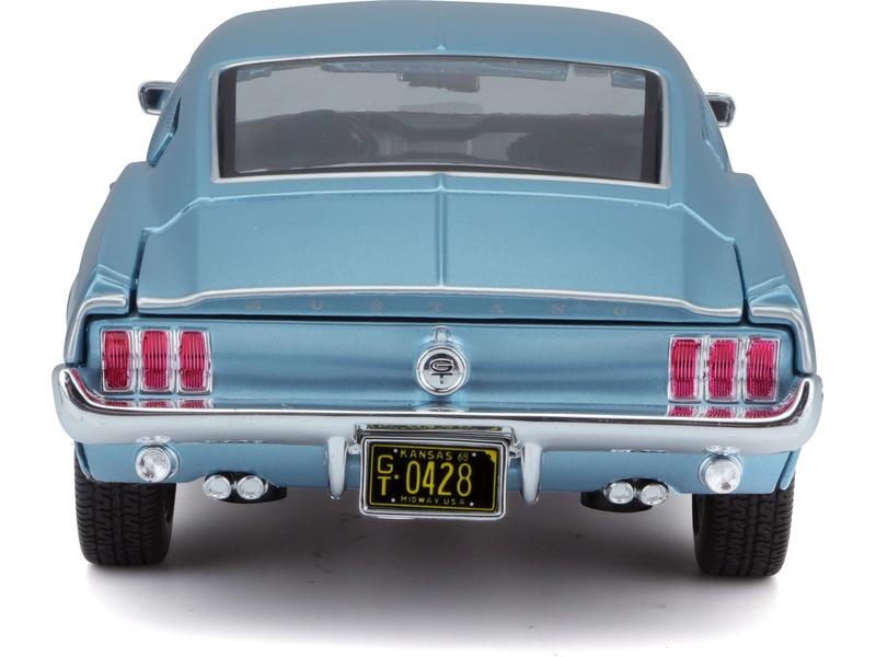 Maisto Ford Mustang GT Cobra Jet FB 1968 1:18 modrá metalíza