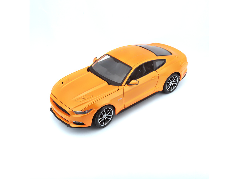 Maisto Ford Mustang GT 2015 1:18 oranžová metalíza