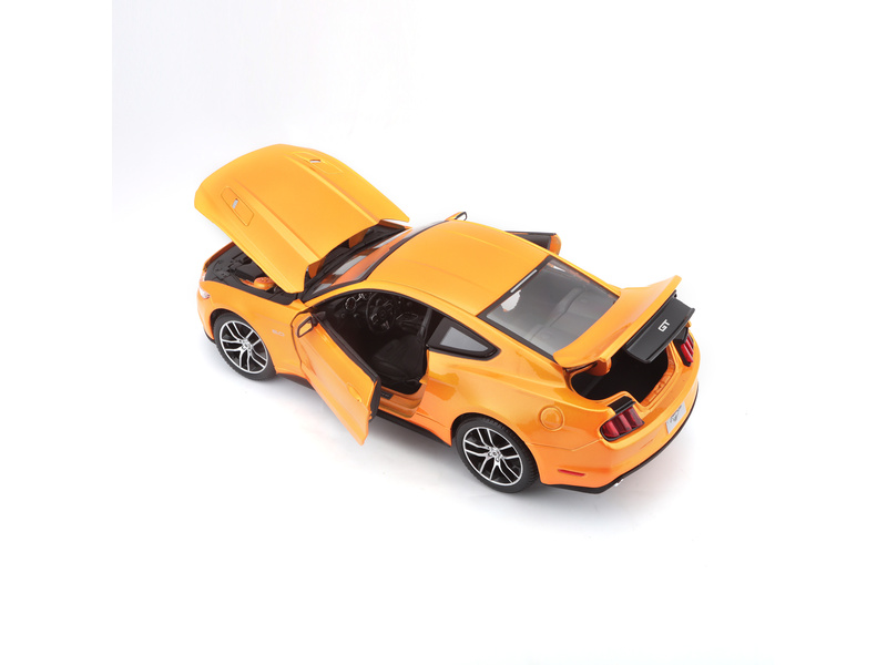 Maisto Ford Mustang GT 2015 1:18 oranžová metalíza