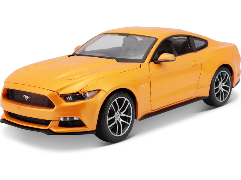Maisto Ford Mustang GT 2015 1:18 oranžová metalíza