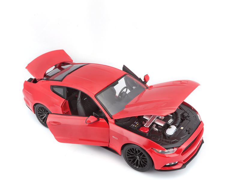 Maisto Ford Mustang GT 2015 1:18 červená