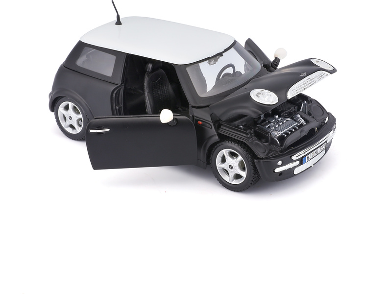 Maisto Mini Cooper 1:24 černá matná