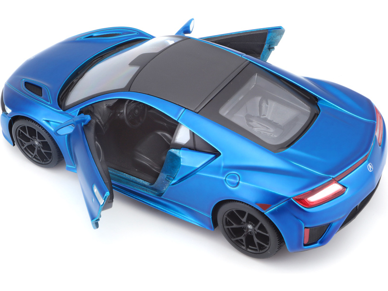 Maisto Acura NSX 2017 1:24 modrá metalíza