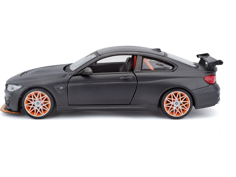 Maisto BMW M4 GTS 1:24 matná kovově šedá