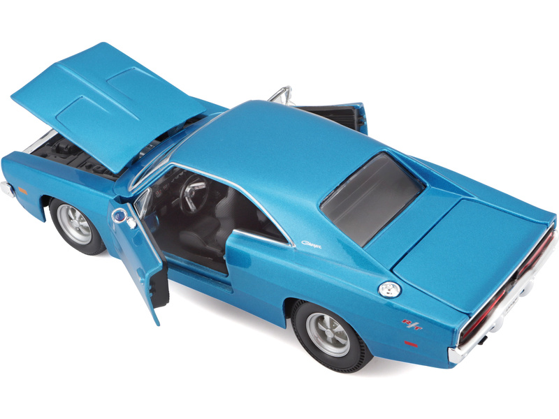 Maisto Dodge Charger R/T 1969 1:25 modrá metalíza