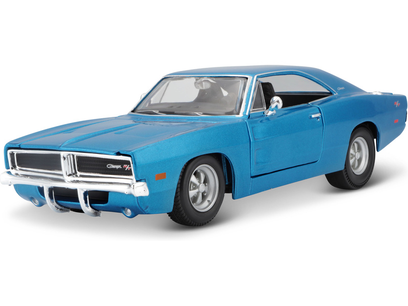 Maisto Dodge Charger R/T 1969 1:25 modrá metalíza