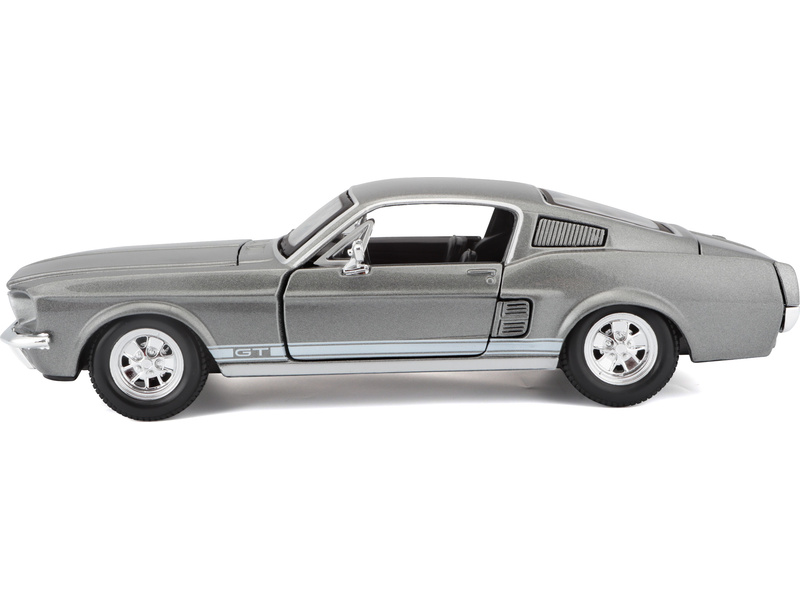 Maisto Ford Mustang GT 1967 1:24 šedá metalíza