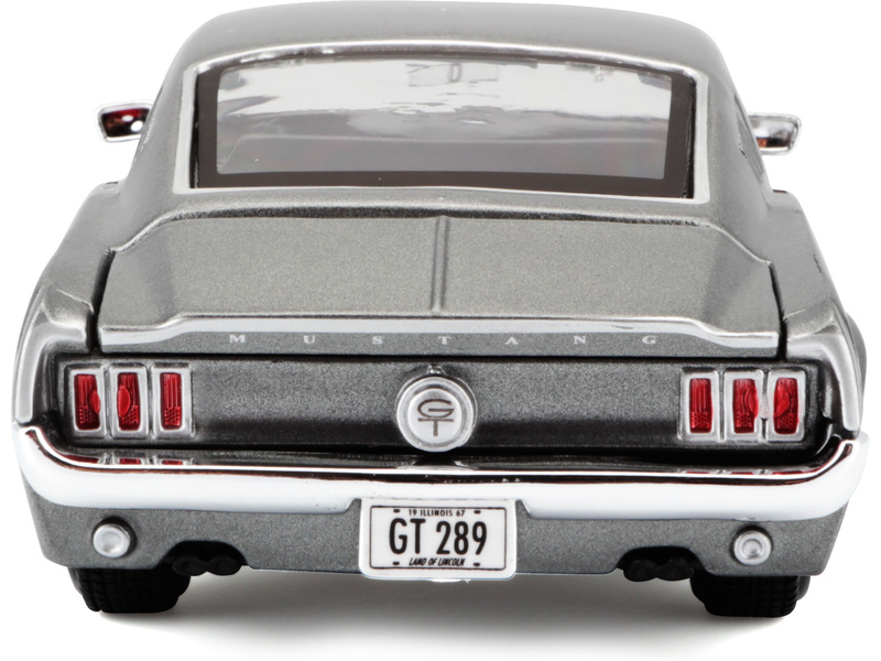 Maisto Ford Mustang GT 1967 1:24 šedá metalíza