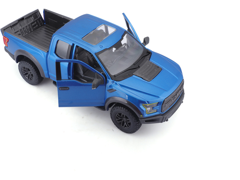 Maisto Ford F-150 Raptor 2017 1:24 modrá