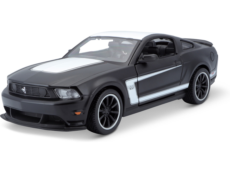 Maisto Ford Mustang Boss 302 1:24 černá matná