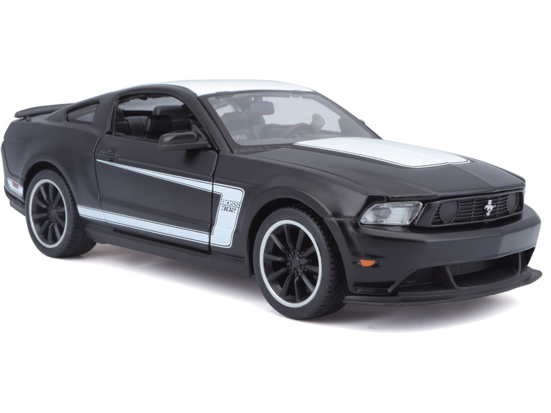 Maisto Ford Mustang Boss 302 1:24 černá matná