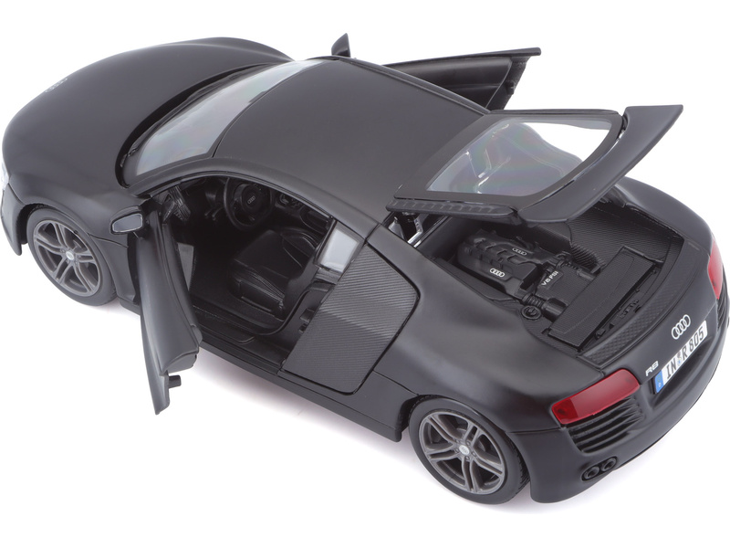 Maisto Audi R8 1:24 černá matná
