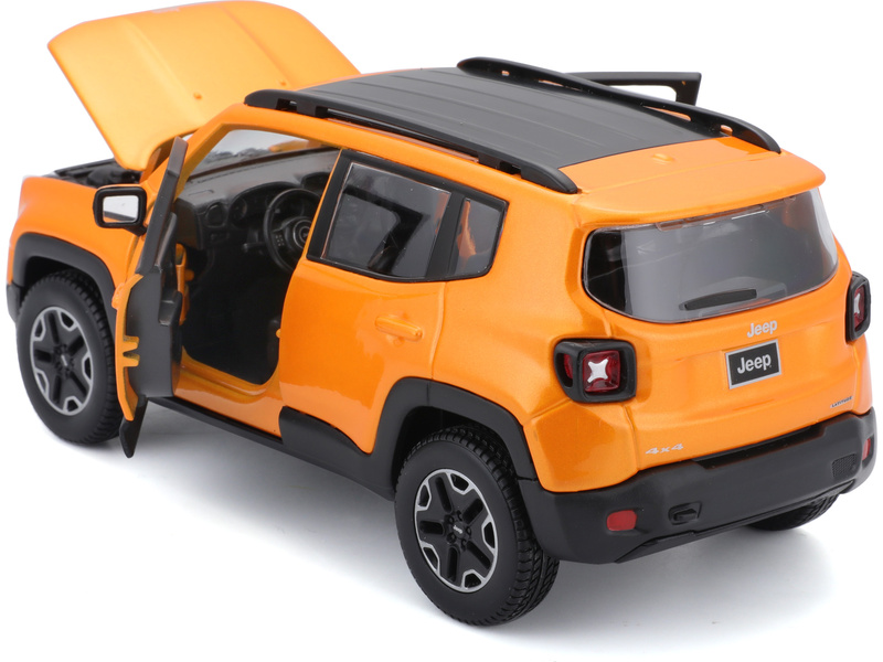 Maisto Jeep Renegade 1:24 oranžová