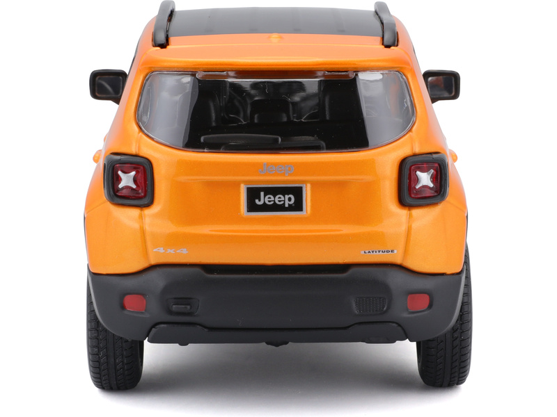 Maisto Jeep Renegade 1:24 oranžová