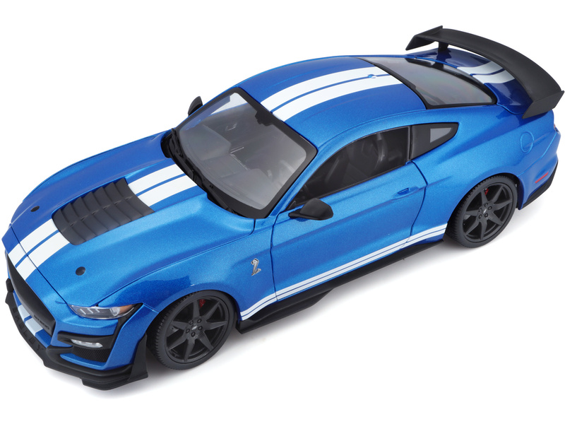 Maisto Ford Shelby GT500 2020 1:18 modrá metalíza