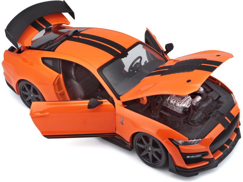 Maisto Ford Shelby GT500 2020 1:18 oranžová
