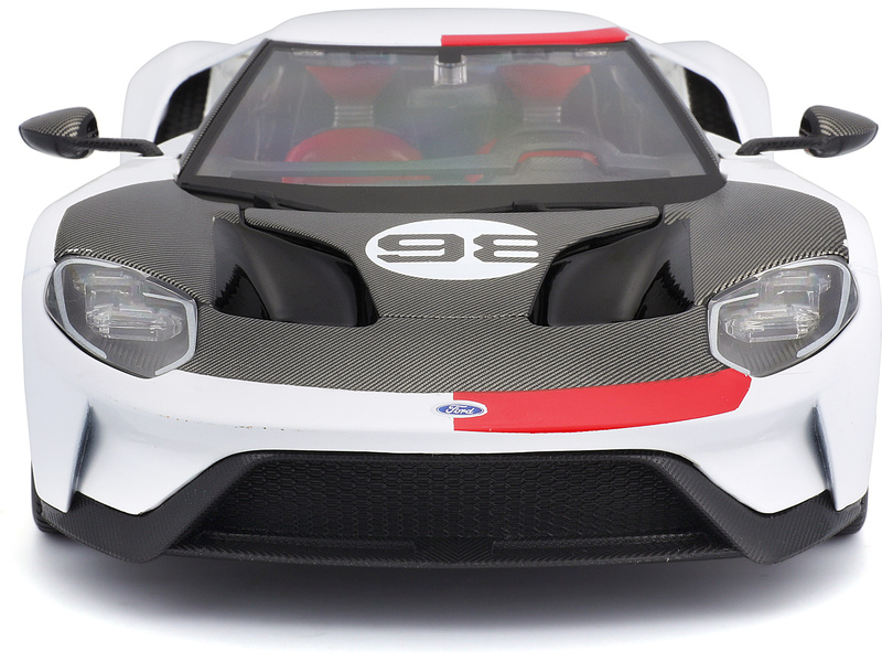 Maisto Ford GT Heritage 2021 1:18 bílá