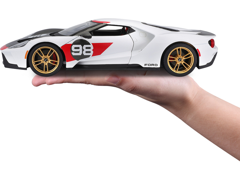 Maisto Ford GT Heritage 2021 1:18 bílá