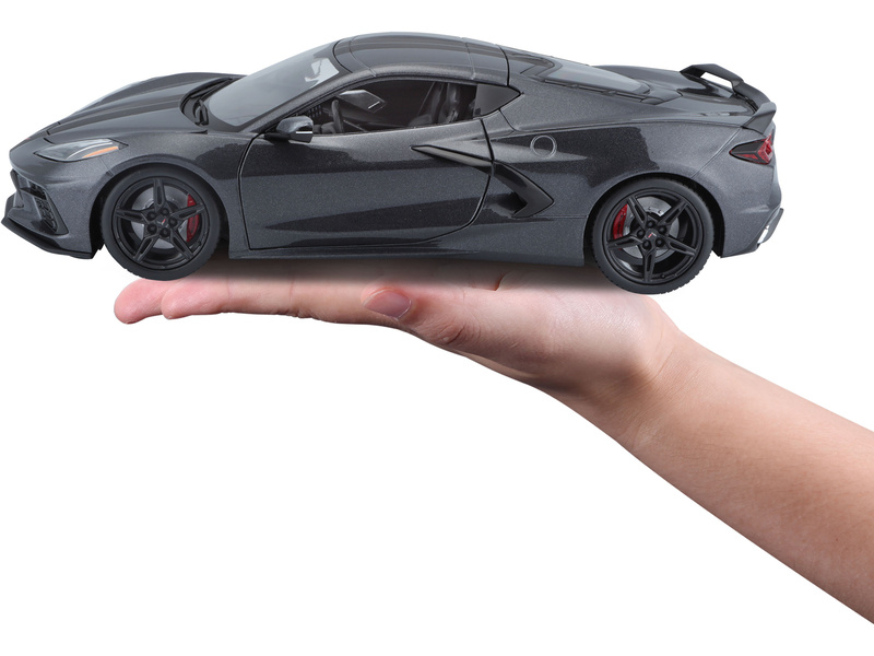 Maisto Chevrolet Corvette Stingray 2020 1:18 šedá