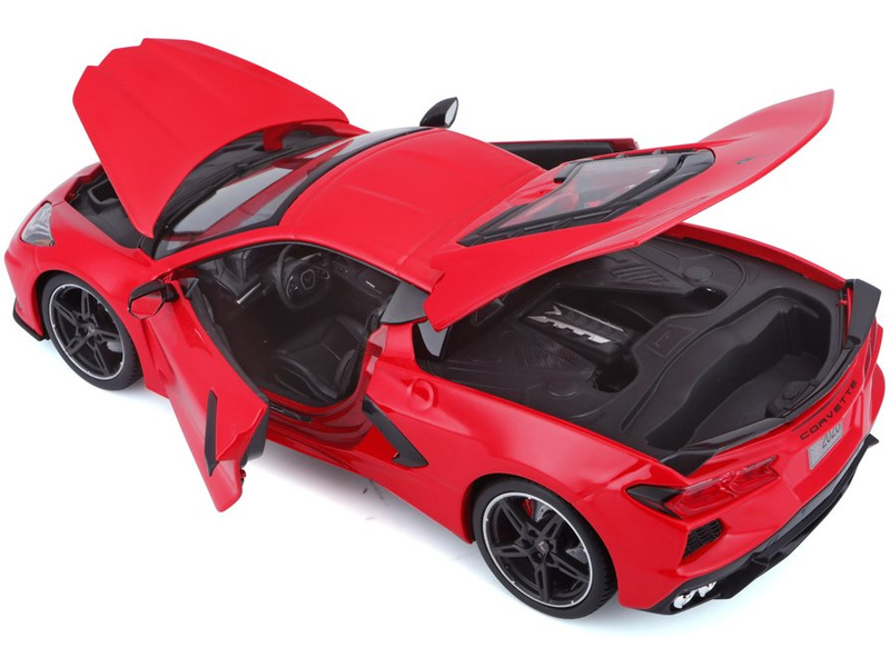 Maisto Chevrolet Corvette Stingray 2020 1:18 červená