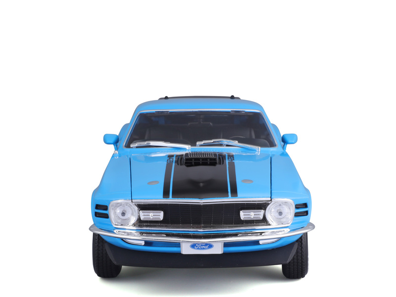Maisto Ford Mustang Mach 1 1970 1:18 modrá